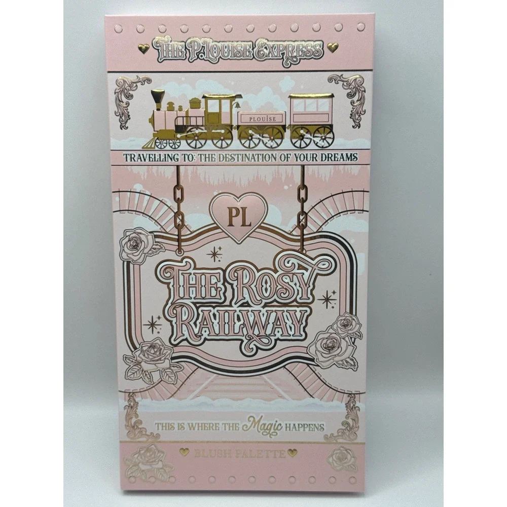 PLouise The Rosy Railway‎ Blush Palette The PLouise Express Advent Calendar BNIB